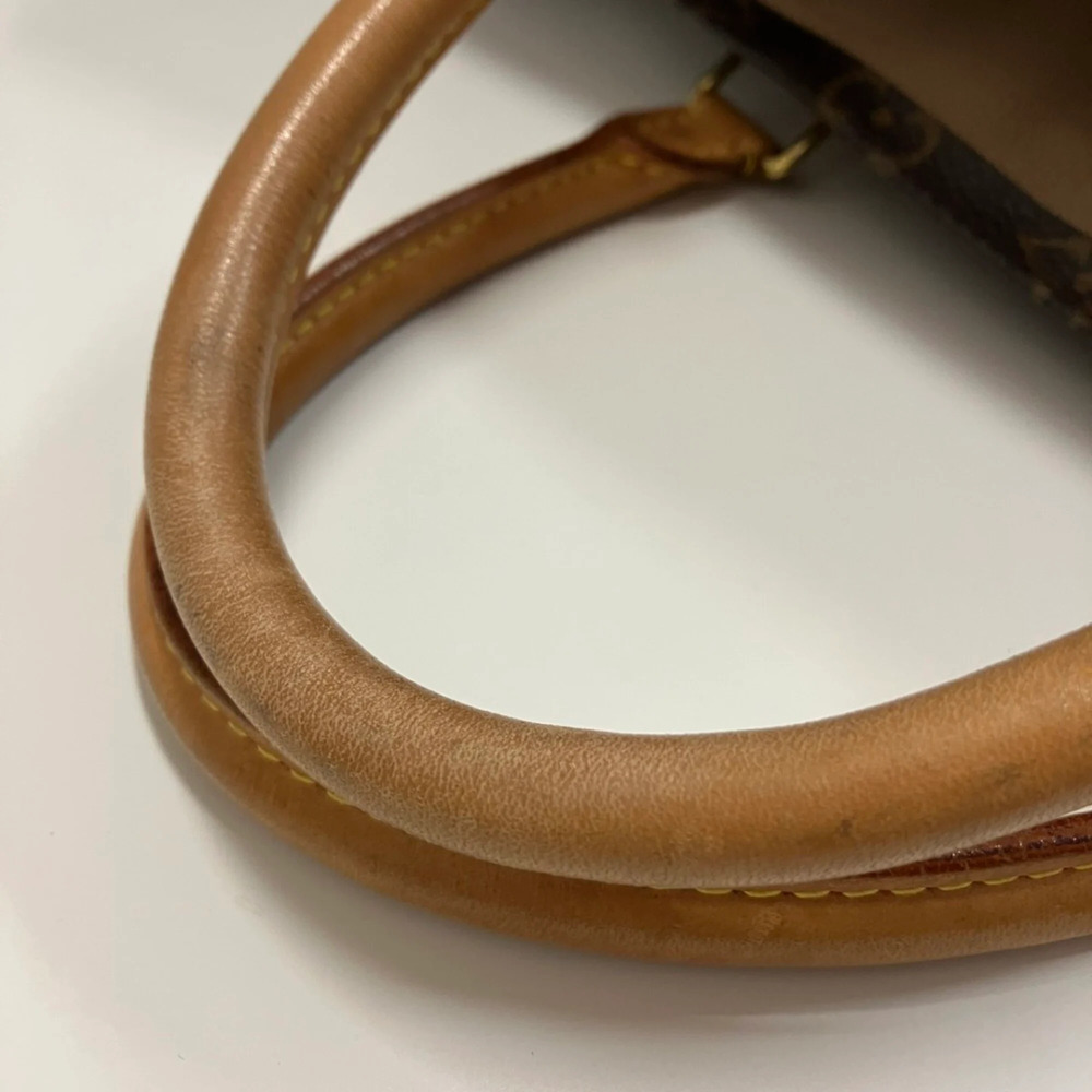 LOUIS VUITTON Brown Monogram Canvas Tote Bag - Picture 8 of 9
